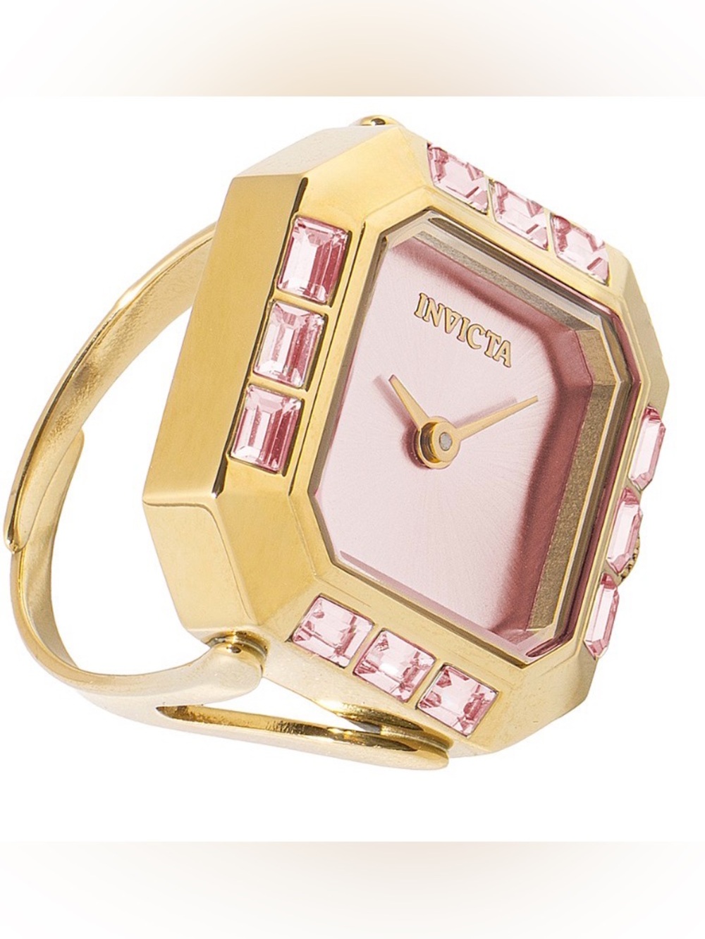Invicta Mini Angel Women’s Ring Watch 21.5mm Gold (49586)